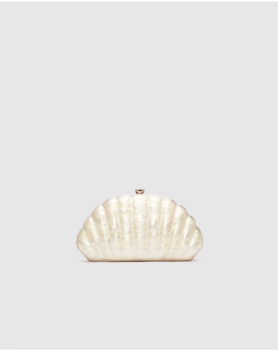 Seed Heritage - Acrylic Shell Clutch