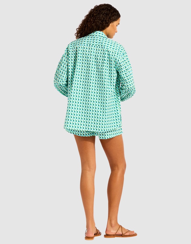Seafolly - Sorrento Oversized Button Up Shirt