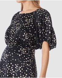 Soon Maternity - Mila Balloon Sleeve Top