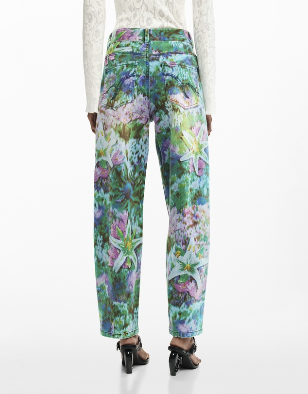 Desigual - Wild garden trousers