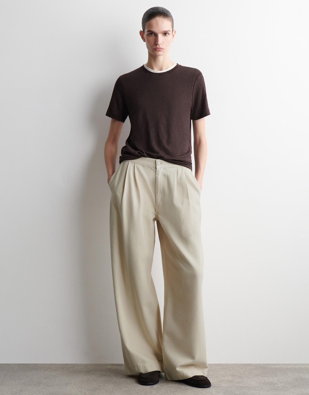 COS - Crew-Neck Linen T-Shirt