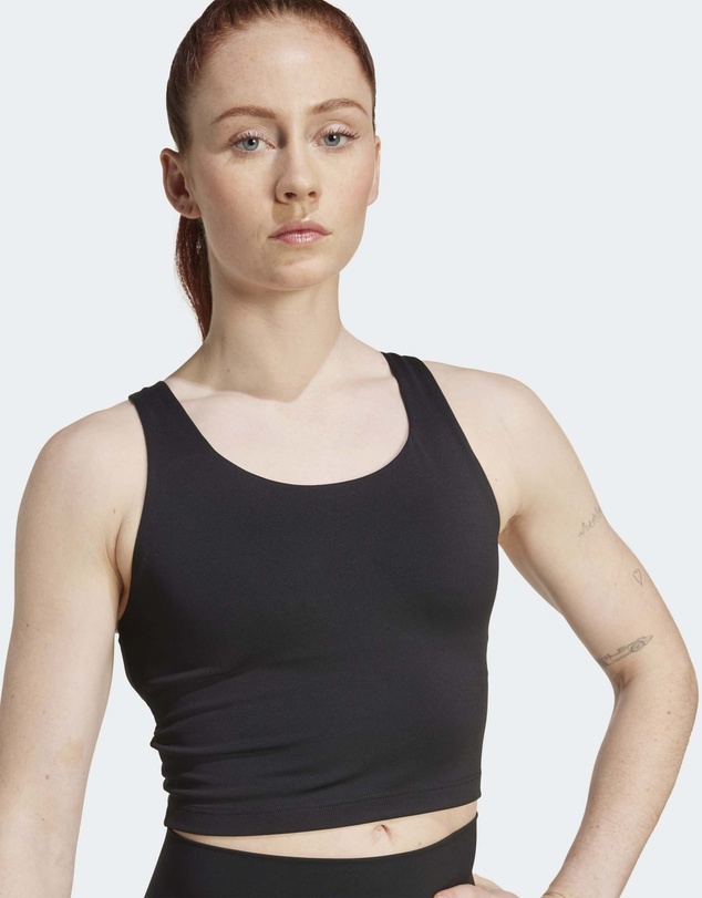 adidas Performance - adidas All Me Medium Support Bra Tank Top Womens