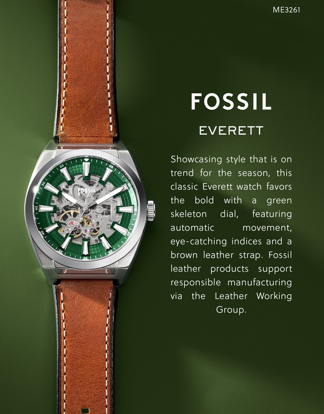 Fossil - Everett Brown Analogue Watch