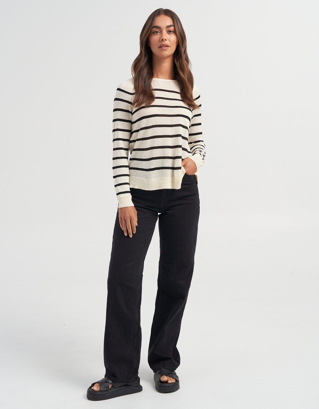 Vero Moda - Nova Long Sleeve Stripe Knit