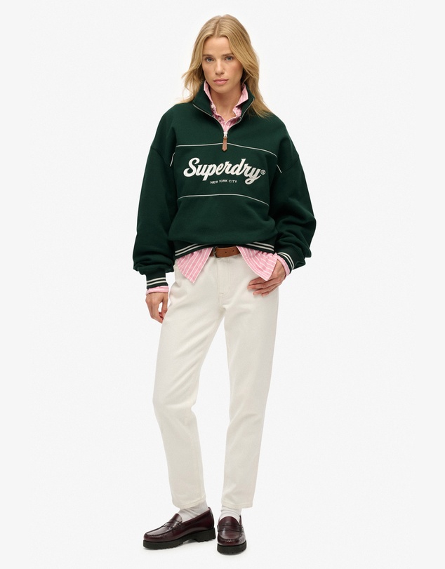 Superdry - Country Club Loose 1/4 Zip