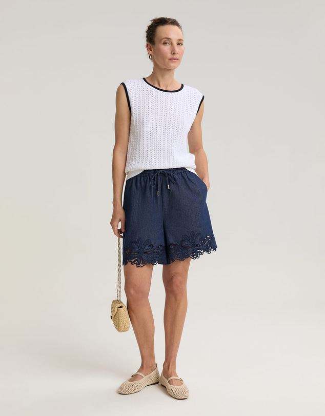 Sportscraft - Paloma Chambray Short