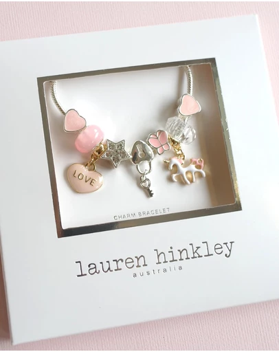 Lauren Hinkley - Unicorn Charm Bracelet Boxed