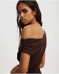 Cotton On - Sandy Asymmetric Mini Dress