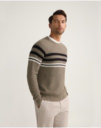 Oxford - Benji Stripe Cotton Knit
