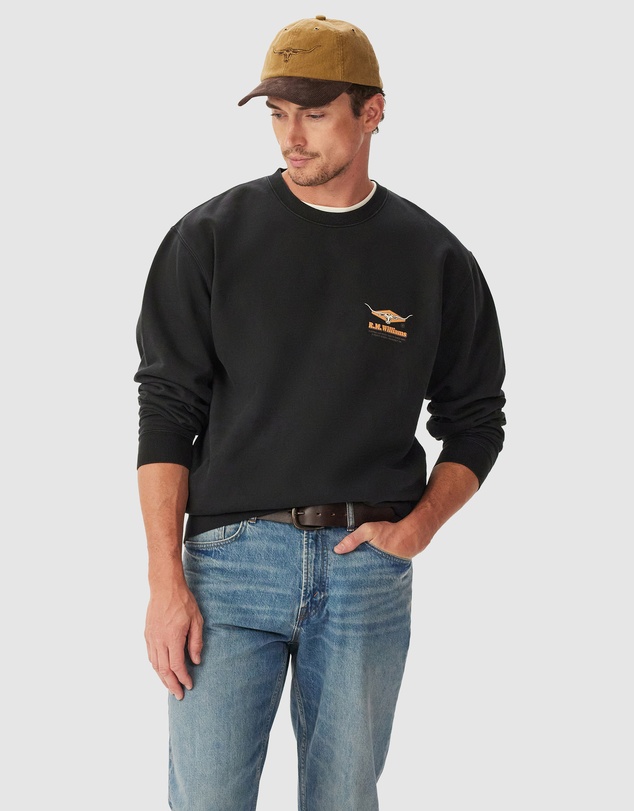 R.M.Williams - Percy Crew Sweatshirt