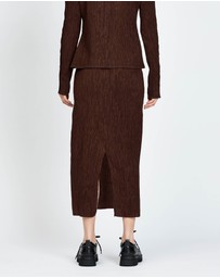 bul - Sisu Midi Skirt Chocolate