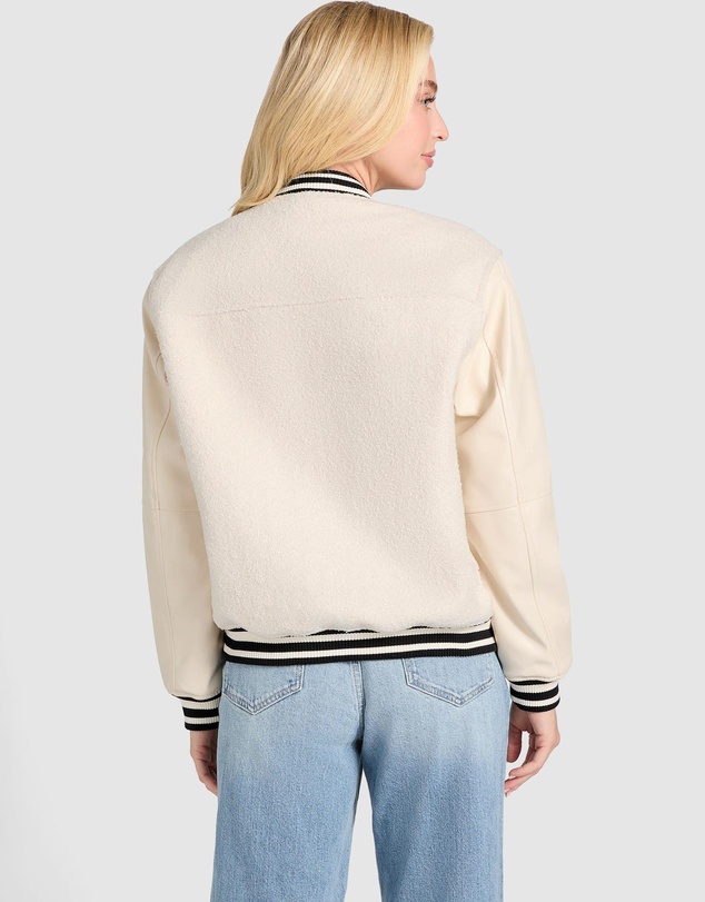 GUESS - Danielle College Bomber Jacket