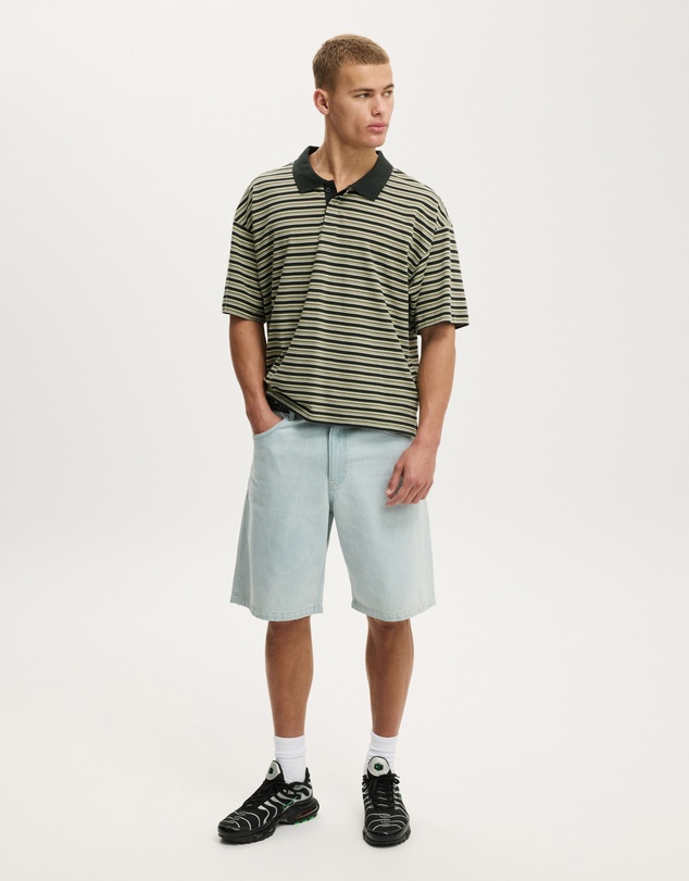 Cotton On - Baggy Denim Shorts