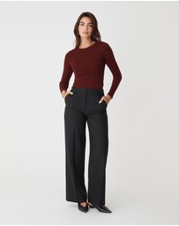 Forcast - Ash Adjustable Waist Pants
