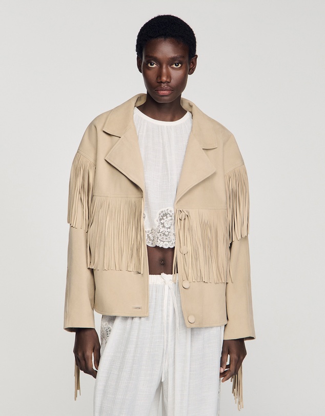 Sandro - Jackie Leather Jacket