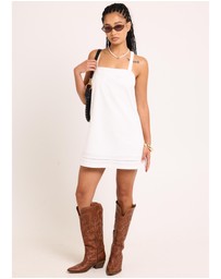 Subtitled - Nerida Lace Detail Mini Dress