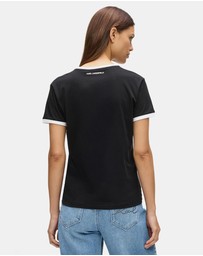 Karl Lagerfeld - Ikon Signature Choupette T-Shirt