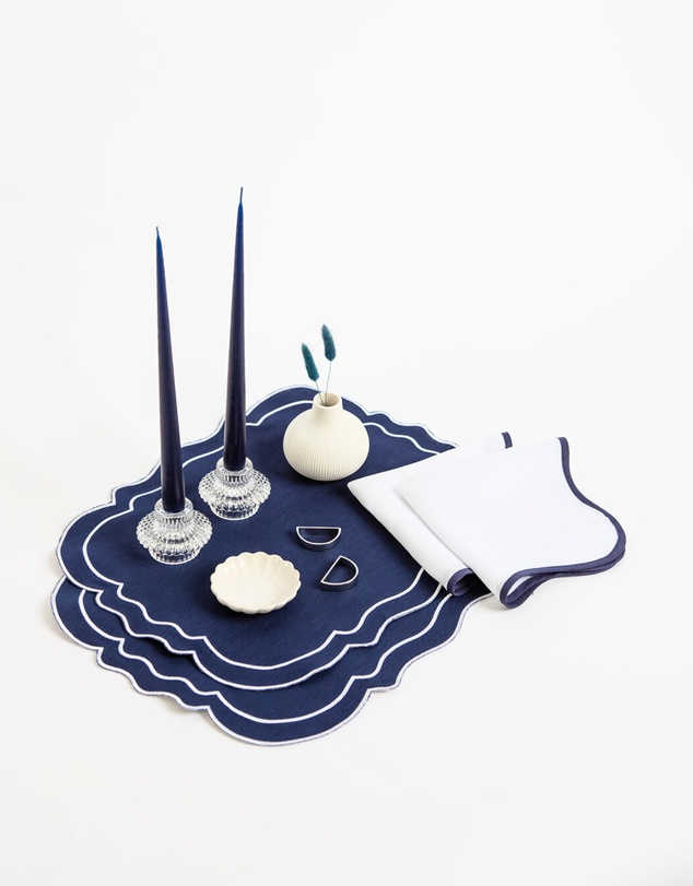 Tablescaped - All About Navy Tablescape Set