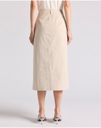 David Lawrence - Alberta Seersucker Skirt