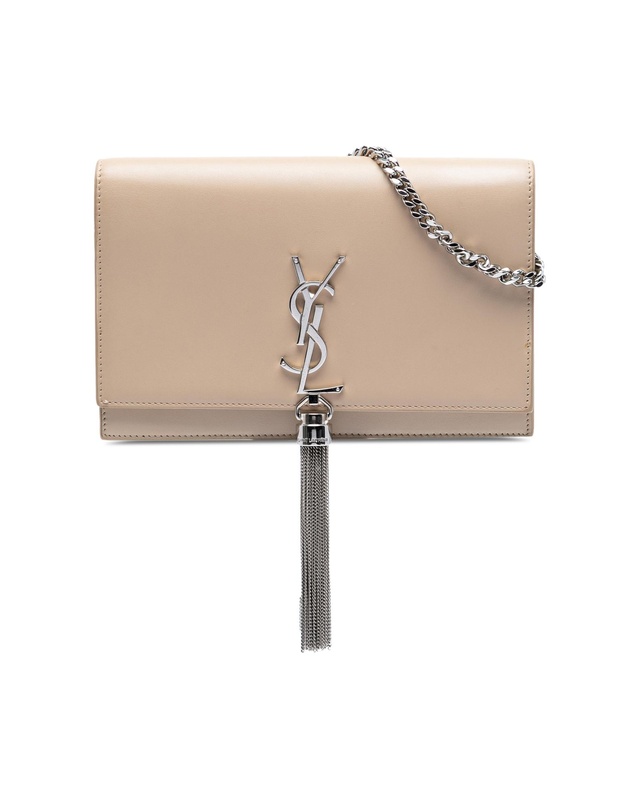 Pre-Loved by Azura Reborn - Pre-Loved Smooth Calfskin Monogram Kate Tassel Wallet on Chain
