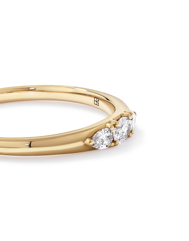 Michael Hill - 0.18TW Lab Diamond Stacker Ring in 10kt Gold