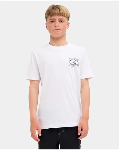 Quiksilver - Boys 8 to 16 Originator T-Shirt