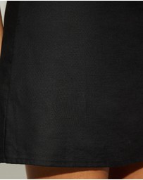 Dazie - Main Character Linen Blend Mini Dress