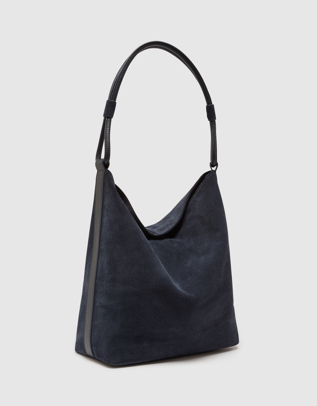 Nakedvice - The Gellar Navy Suede Bag