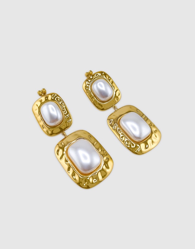Izoa - Hadley Drop Stud Earrings