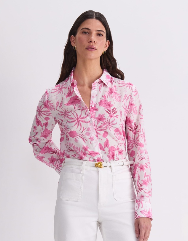 Sportscraft - Cotton Silk Palm Shirt
