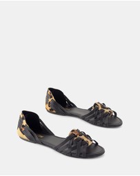 Just Because - Kairo Leather Flat Sandals