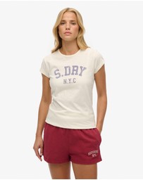 Superdry - Athletic Essential Slub Slim Fit Tee