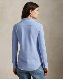 Polo Ralph Lauren - Slim Fit Knit Cotton Oxford Shirt