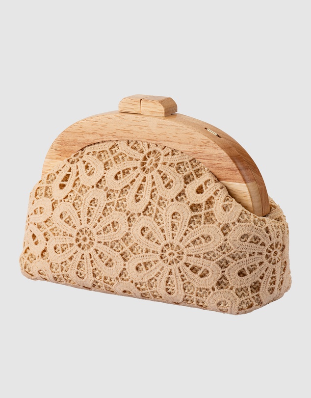 Olga Berg - Bonnie Lace Clutch