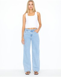 Dazie - Rome Baggy Low Rise Denim Jeans