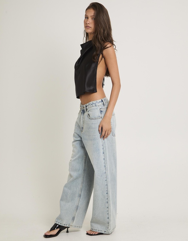 Insight - Rez Maxi Baggy Denim Jean Petite