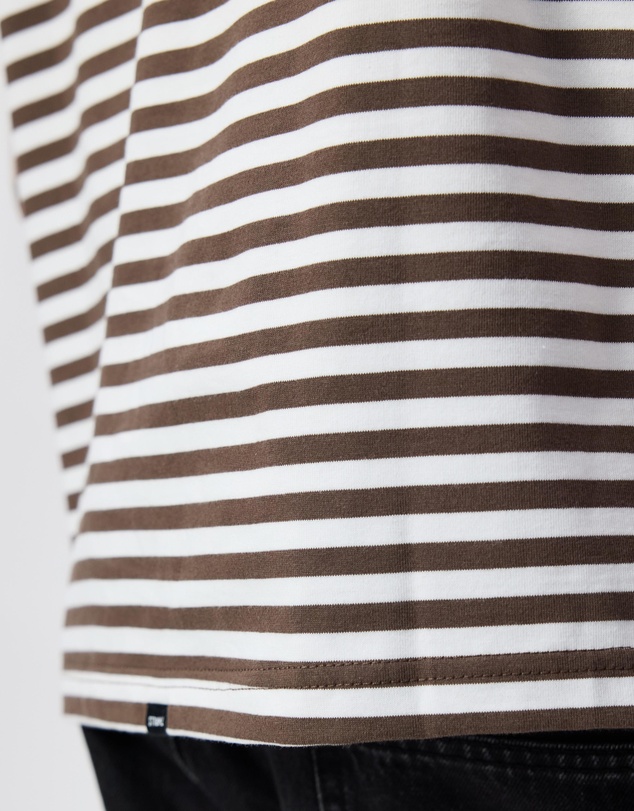 Thrills - Primitive Stripe Oversize Box Crop Tee