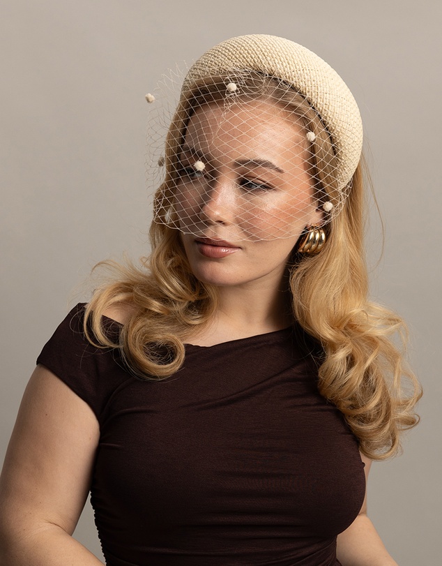 Morgan & Taylor - Hedleigh Headpiece in Natural