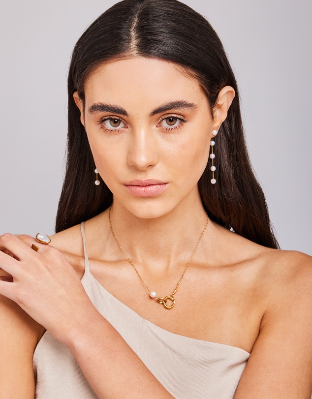 Zoe Olivia - Waterproof Classic Pearl Drop Stud Earring