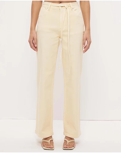 MON RENN - Lacie Denim Pants