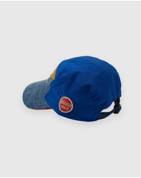 Goldie + Ace - Colour Block Vintage Denim Cap - Babies-Kids