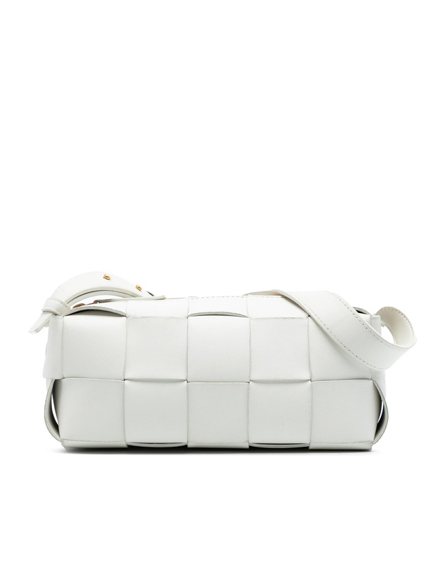 Pre-Loved by Azura Reborn - Pre-Loved Small Lambskin Intrecciato Brick Cassette