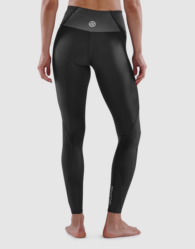 SKINS - SKINS Compression Women's Series-3 Activewear Long Tight T&R Black