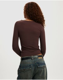 Cotton On - Hold Me Long Sleeve Top