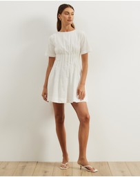 Atmos&Here - Maya Pleat Mini Dress