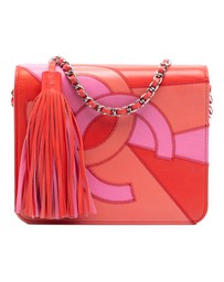 Pre-Loved by Azura Reborn - Pre-Loved CC Lambskin Patchwork Wallet On Chain