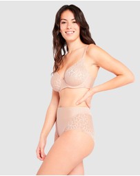 Sans Complexe - Perfect Curves High Waist Lace Shaping Brief