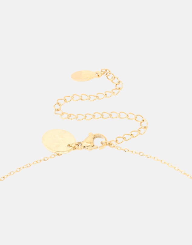 Lovisa - Waterproof Gold Plated Stainless Steel Cubic Zirconia Pisces Zodiac Sign Necklace
