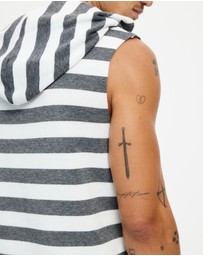Surrounded By Ghosts - The Anandite Fleece Sleeveless Hoodie