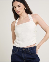 Subtitled - Myrel Gathered Halter